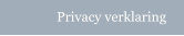 Privacy verklaring